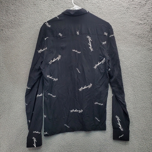 YoungLA Scarface Viscose Button Up Shirt Mens Size Small Black Model 804 - Picture 5 of 9